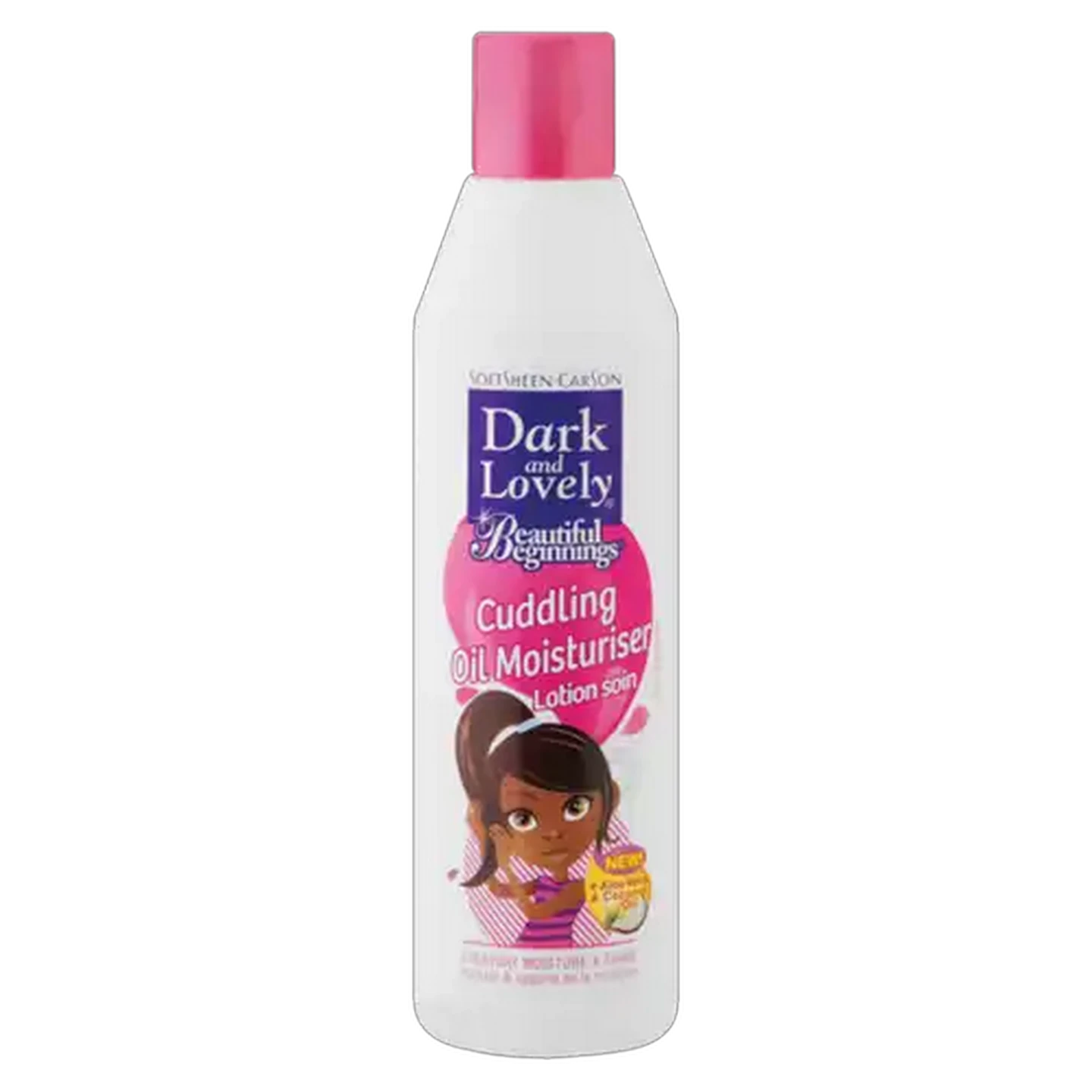 Image of Dark and Lovely Beautiful Beginnings Lotion Sain Cuddling Oil Moisturiser 250ml