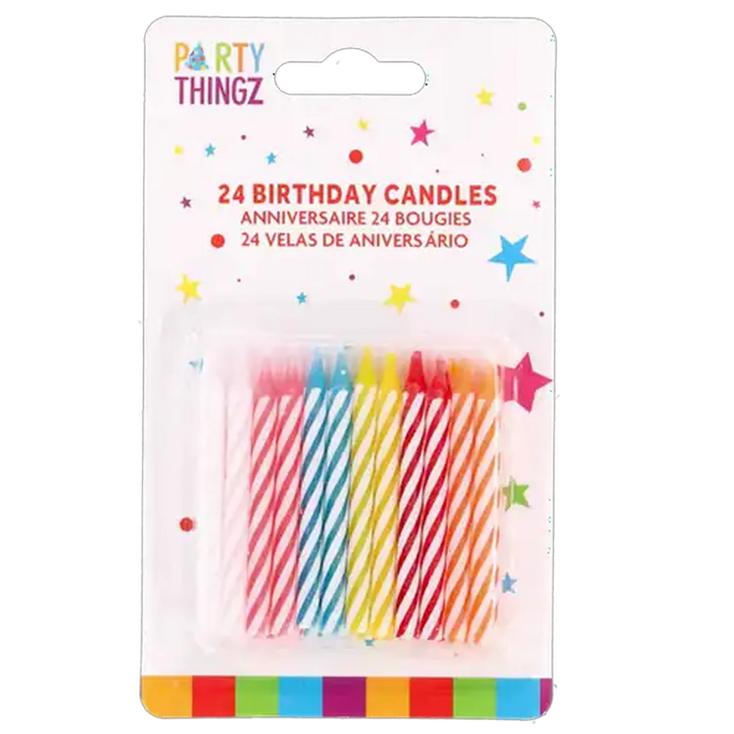 Image of Party Thingz Birthday Candles 24-Pack