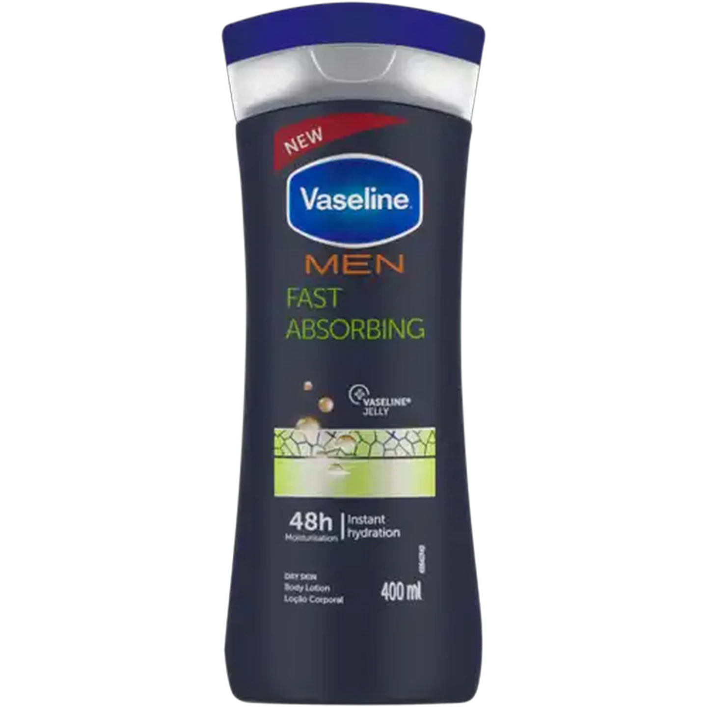 Image of Vaseline Men Fast Absorbing Body Lotion 400ml