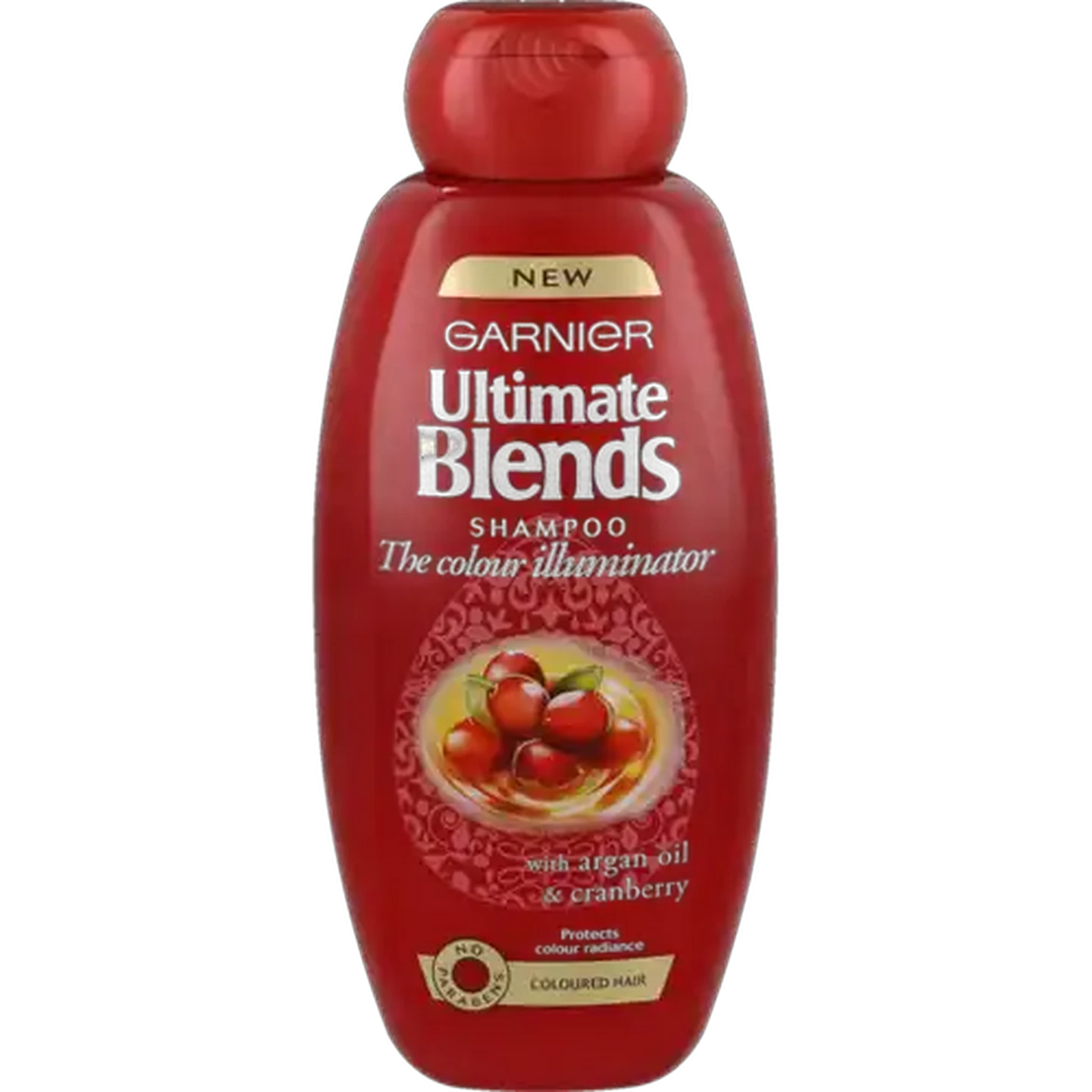 Image of Garnier Ultimate Blends The Colour Illuminator With Argan Oil & Cranberry Shampoo 400ml