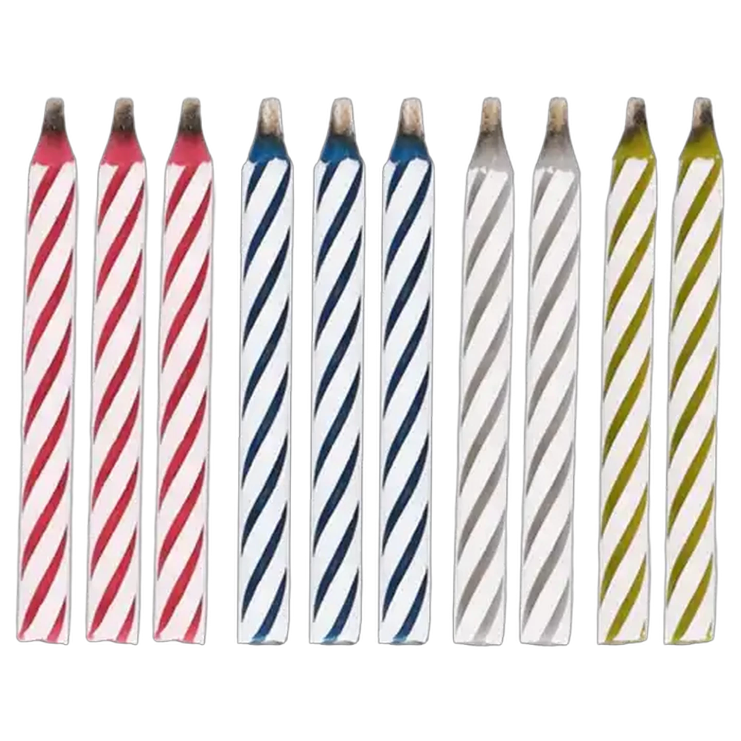 Image of Party Thingz Non-Blow Out Candles 10-Pack