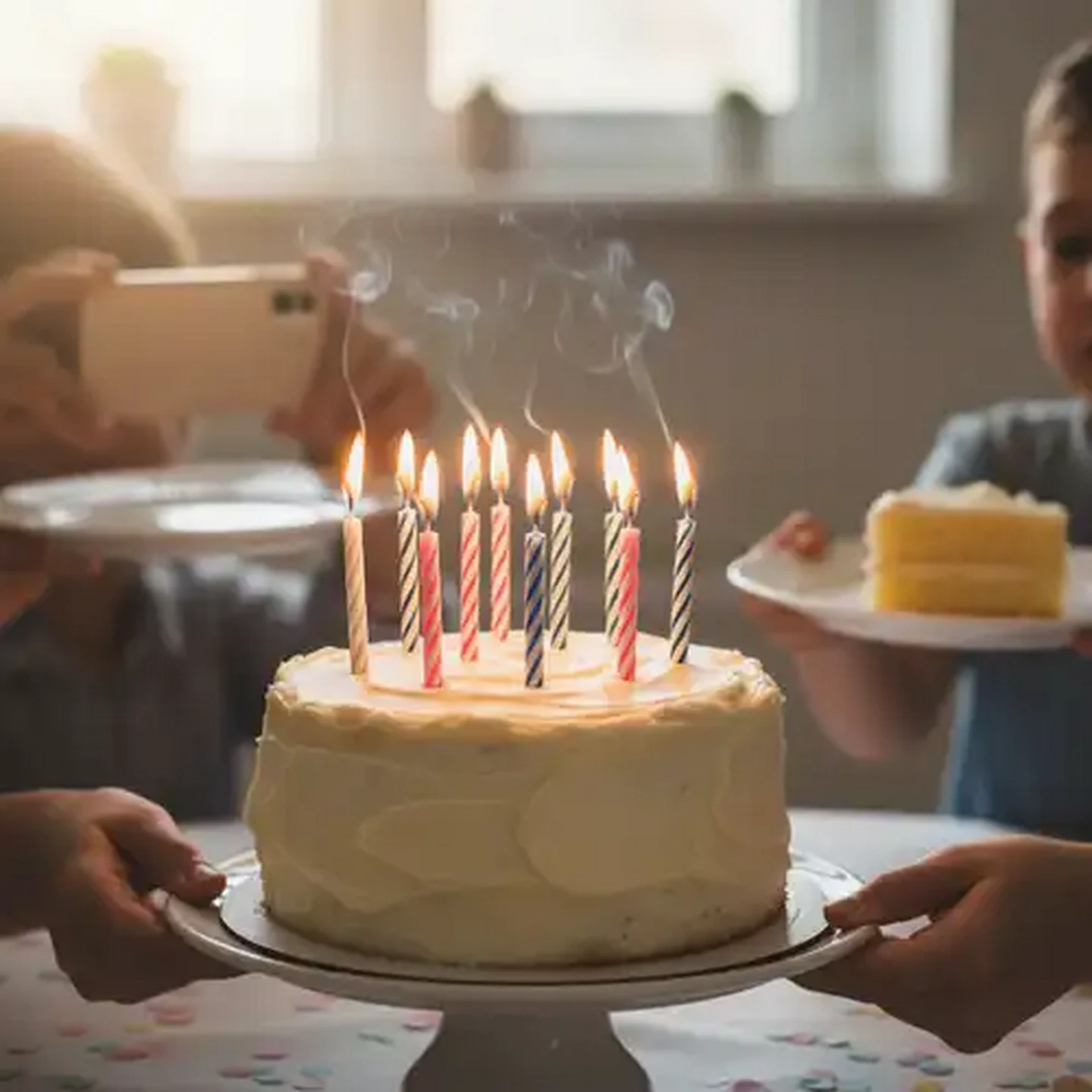 Image of Party Thingz Non-Blow Out Candles 10-Pack
