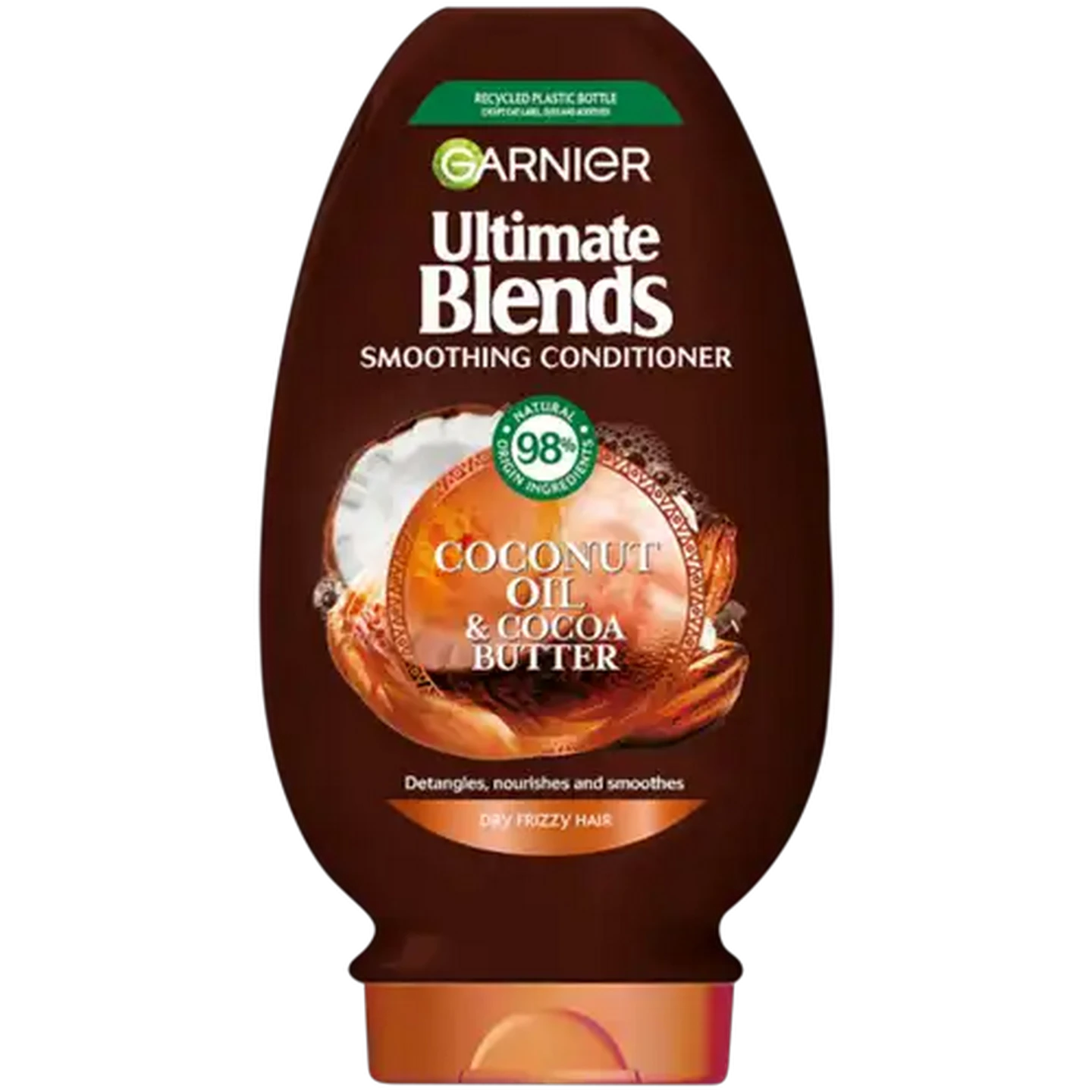 Image of Garnier Ultimate Blends The Sleek Restorer Coconut Oil & Cocoa Butter Conditioner 400ml