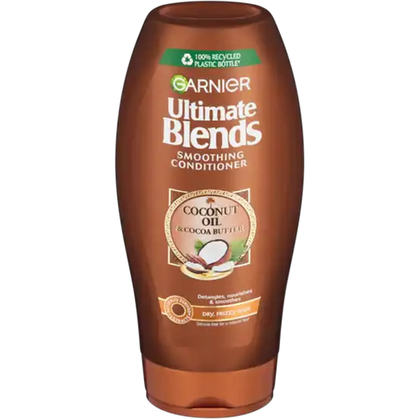 Image of Garnier Ultimate Blends The Sleek Restorer Coconut Oil & Cocoa Butter Conditioner 400ml