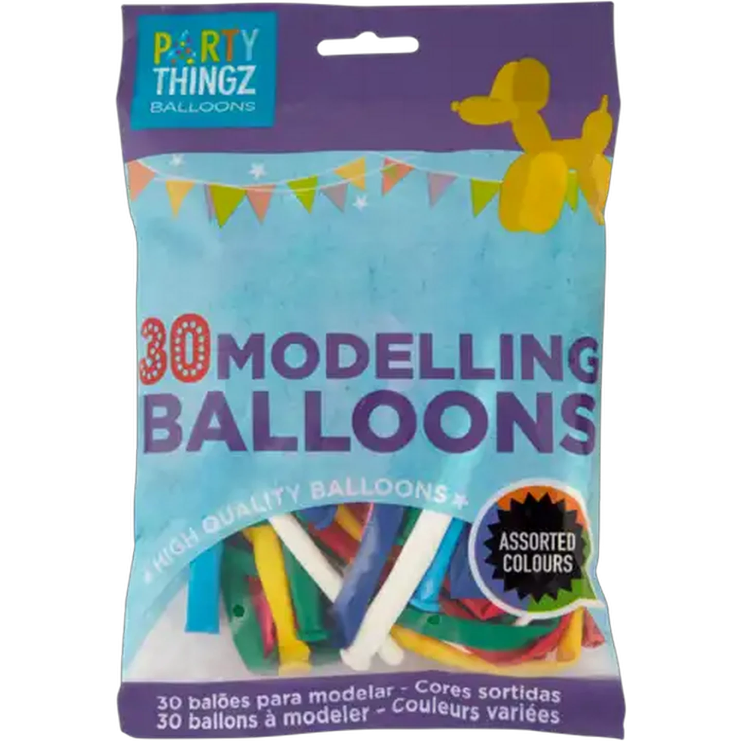 Image of Party Thingz Modelling Balloons 30-pack