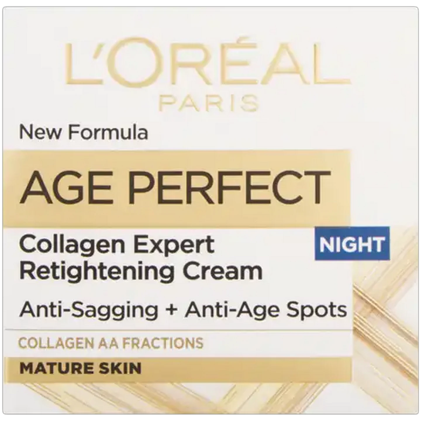 Image of L'Oréal Paris Age Perfect Collagen Expert Retightening Night Cream 50ml