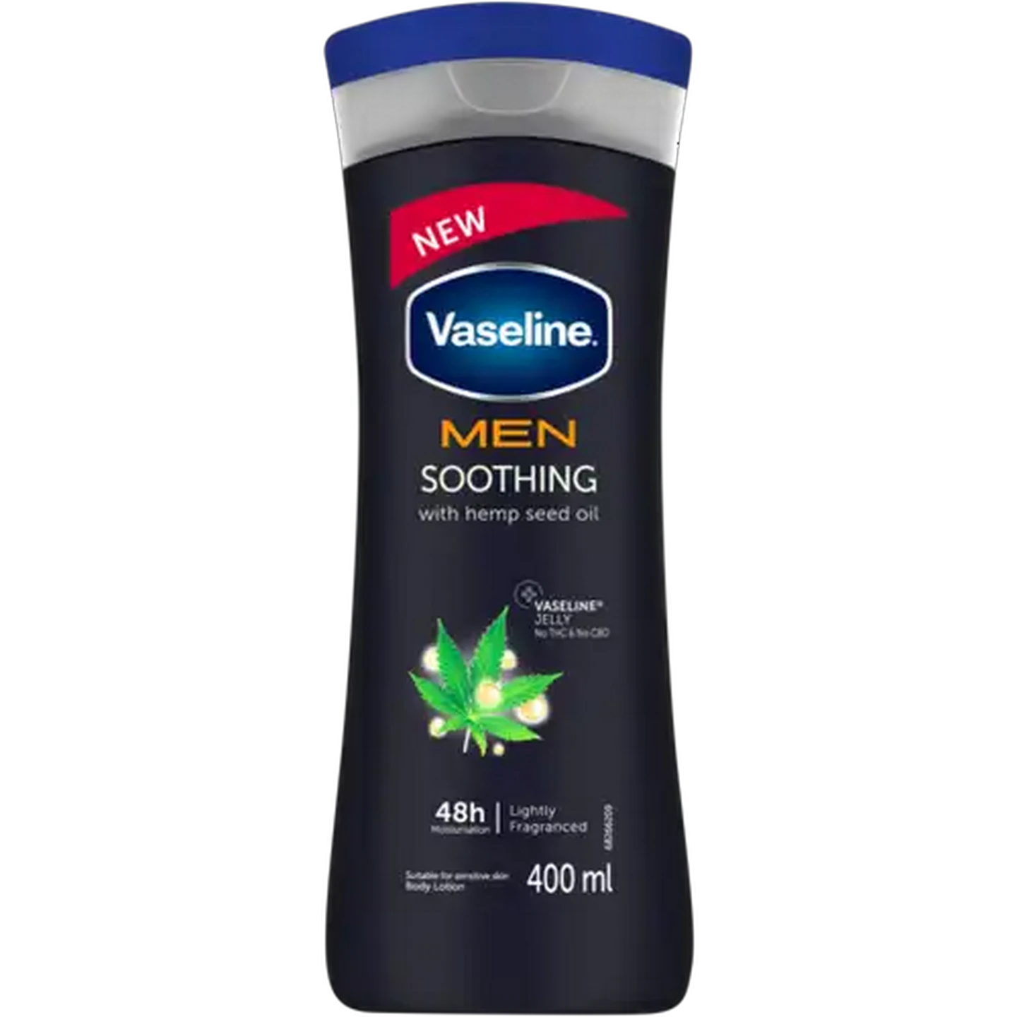 Image of Vaseline Men Soothing Hemp Seed Oil Body Lotion 400ml