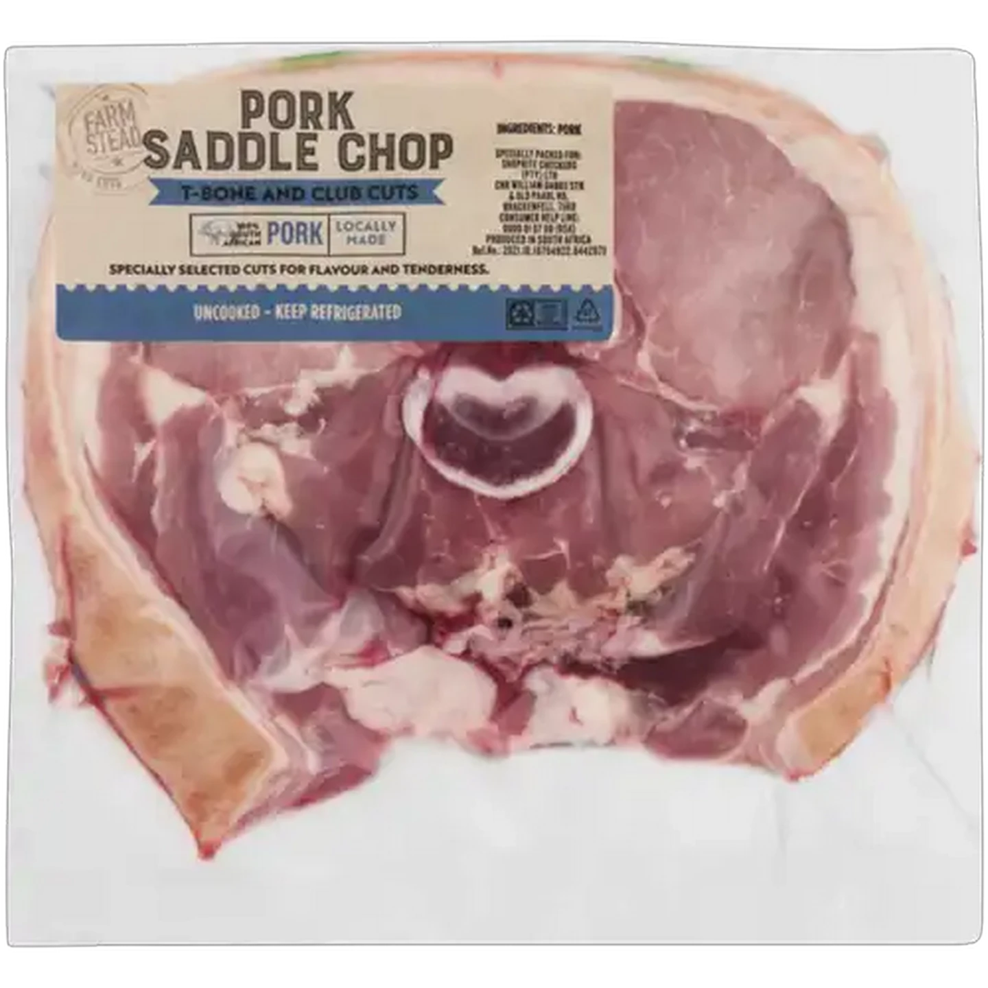 Image of Farmstead Pork Saddle Chop Per kg