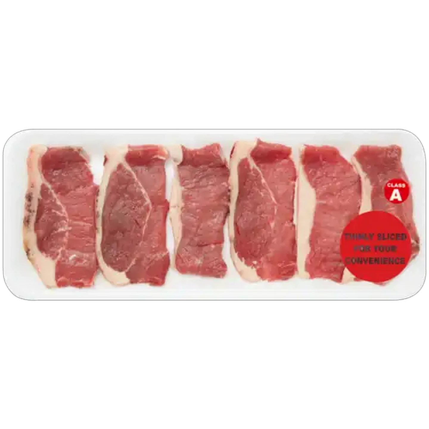 Image of Thinly Sliced Porterhouse Beef Per kg
