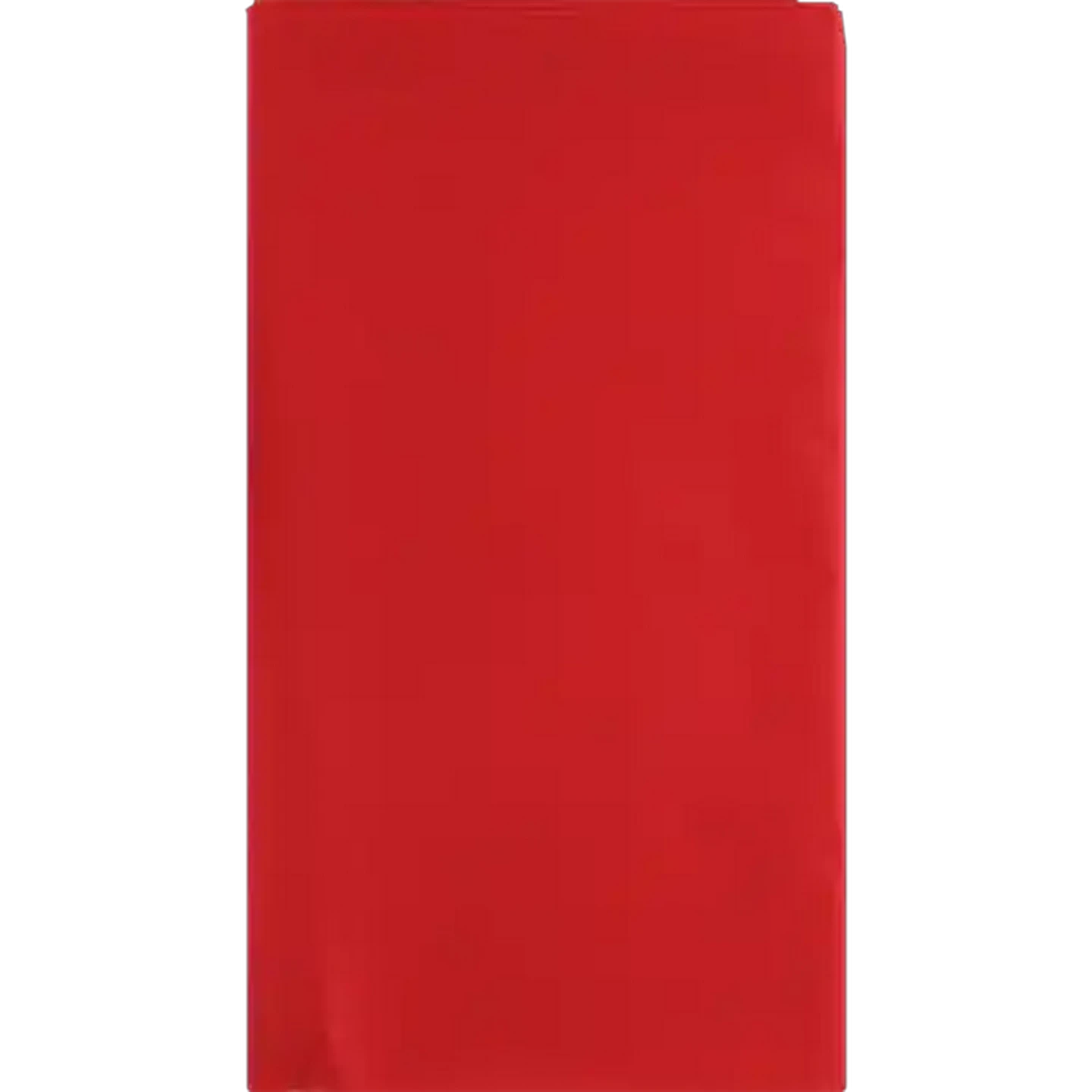 Image of Red Plastic Party Table Cover