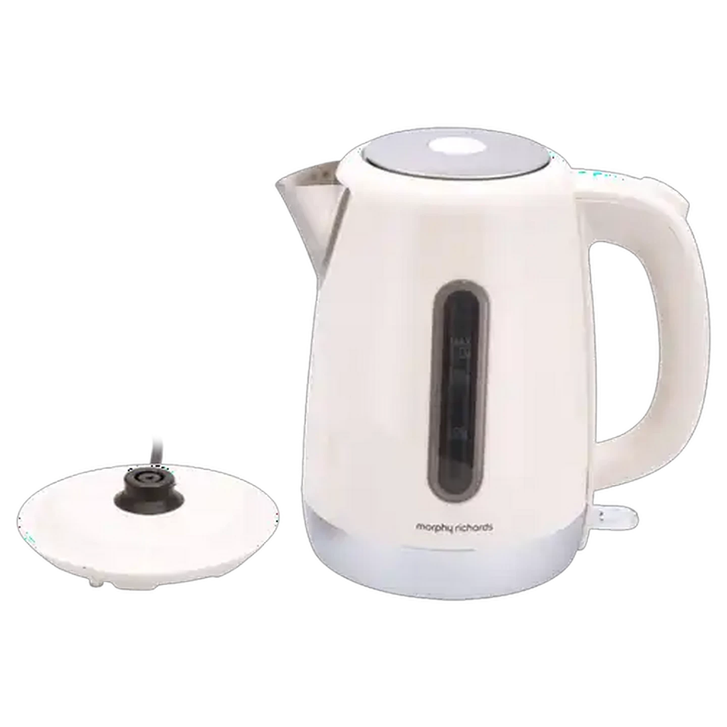 Image of Morphy Richards Cream Equip Cordless Kettle 1.7L