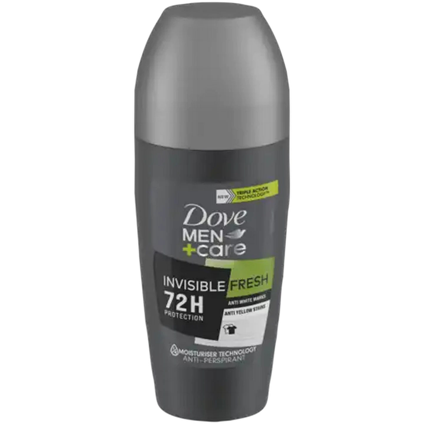 Image of Dove Men+Care Invisible Fresh Anti-Perspirant Roll-On 50ml