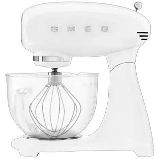 Smeg Glossy White Special Edition Retro Standing Mixer 4.8L
