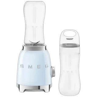 Smeg Glossy Pastel Blue Retro Personal Blender 300W