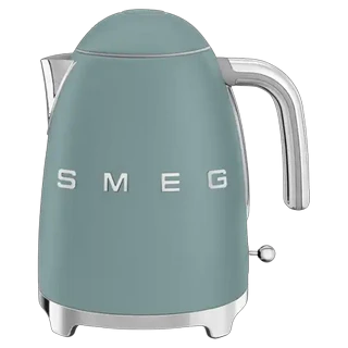 Smeg Matte Emerald Green Retro Cordless Electric Kettle 1.7L