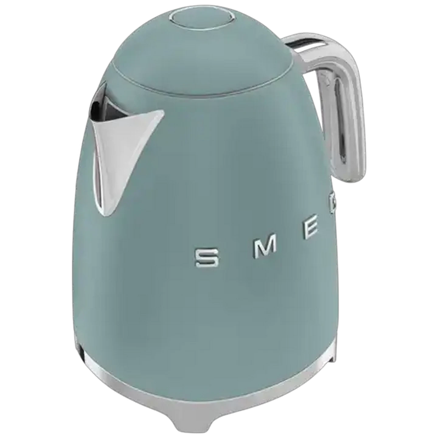 Image of Smeg Matte Emerald Green Retro Cordless Electric Kettle 1.7L