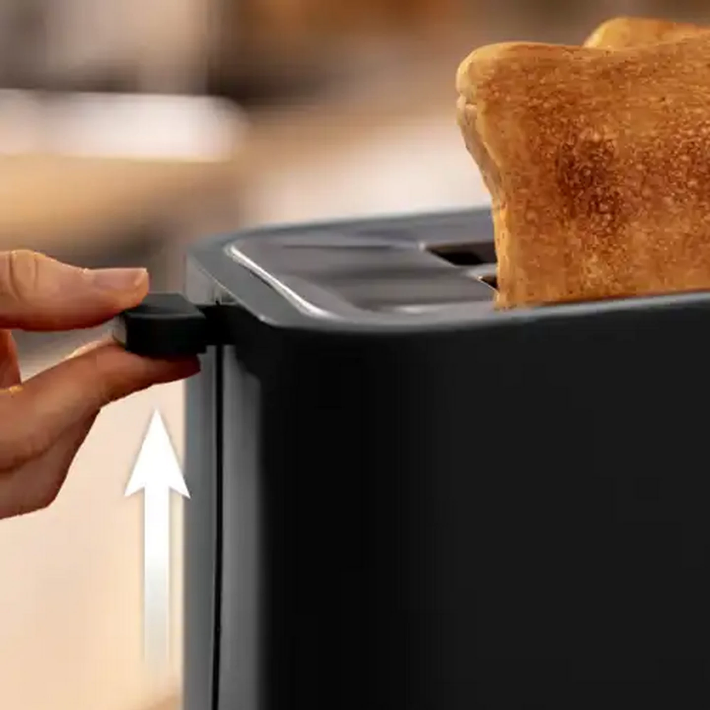 Image of Bosch Appliances MyMoment Black Compact Toaster