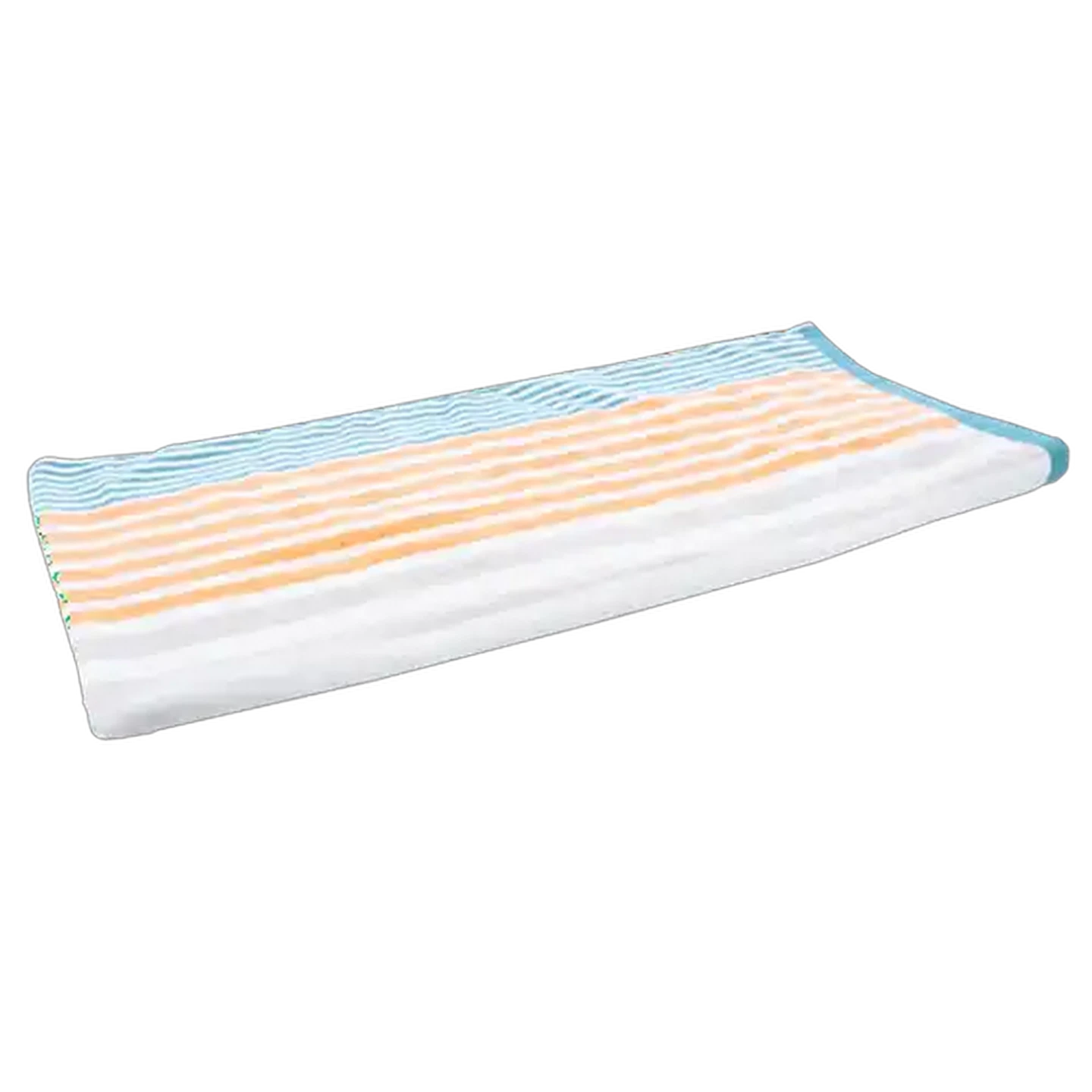 Image of Laguna Cabana Yellow Bobby Stripe Beach Towel 80 x 160cm