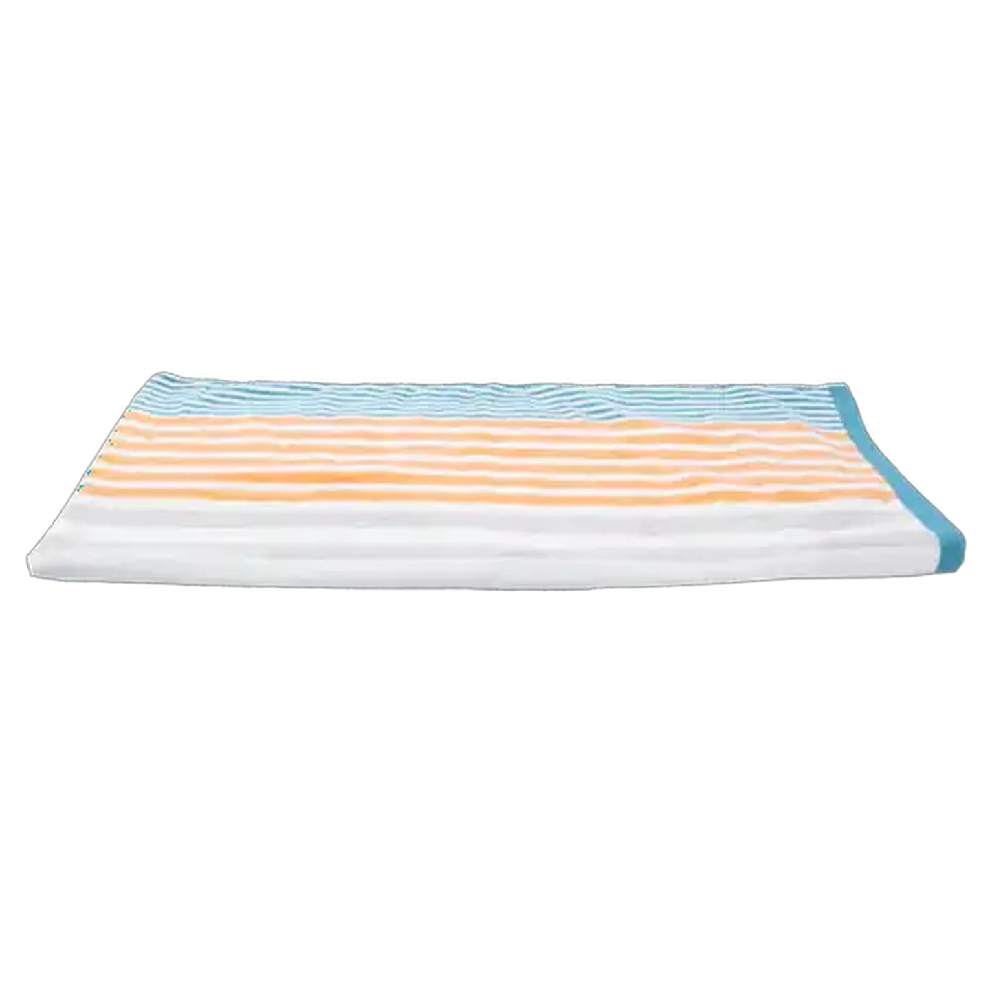 Image of Laguna Cabana Yellow Bobby Stripe Beach Towel 80 x 160cm