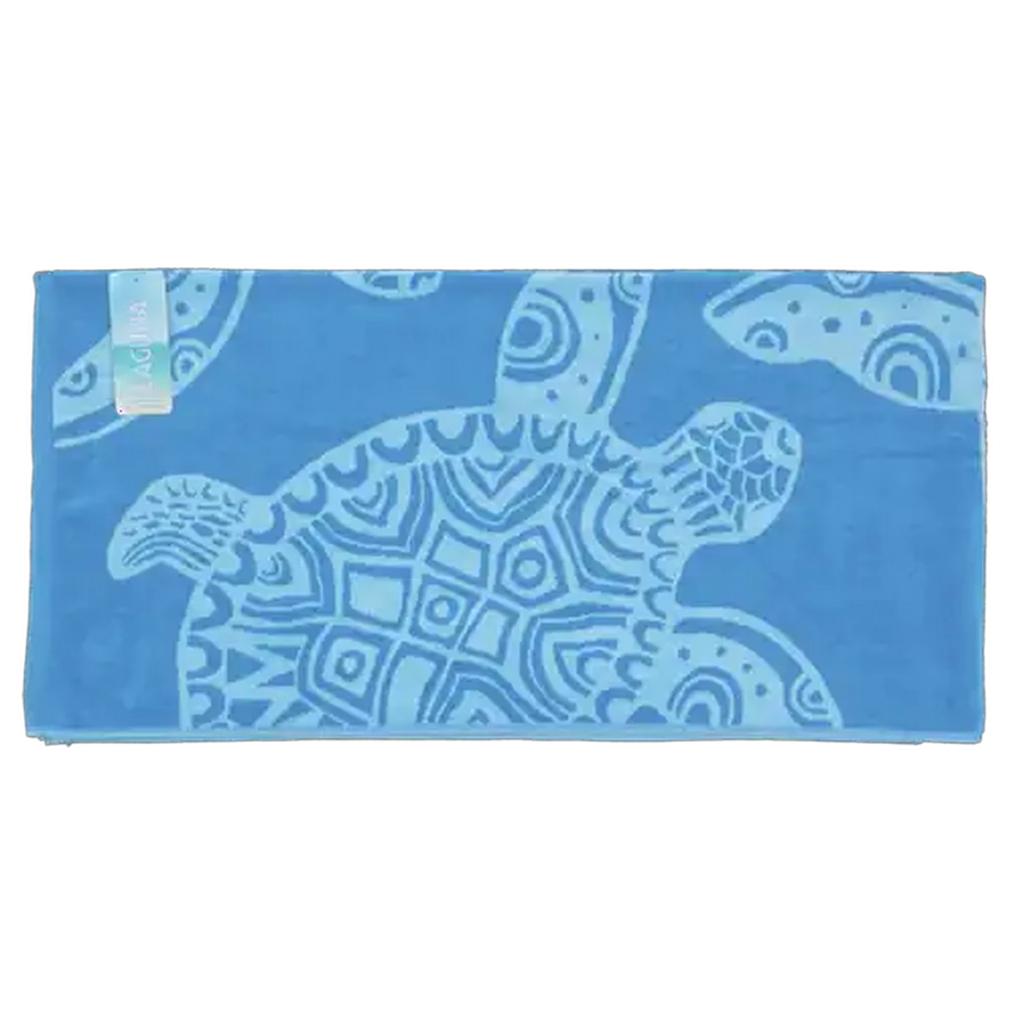 Image of Laguna Blue Turtle Beach Towel 80 x 160cm