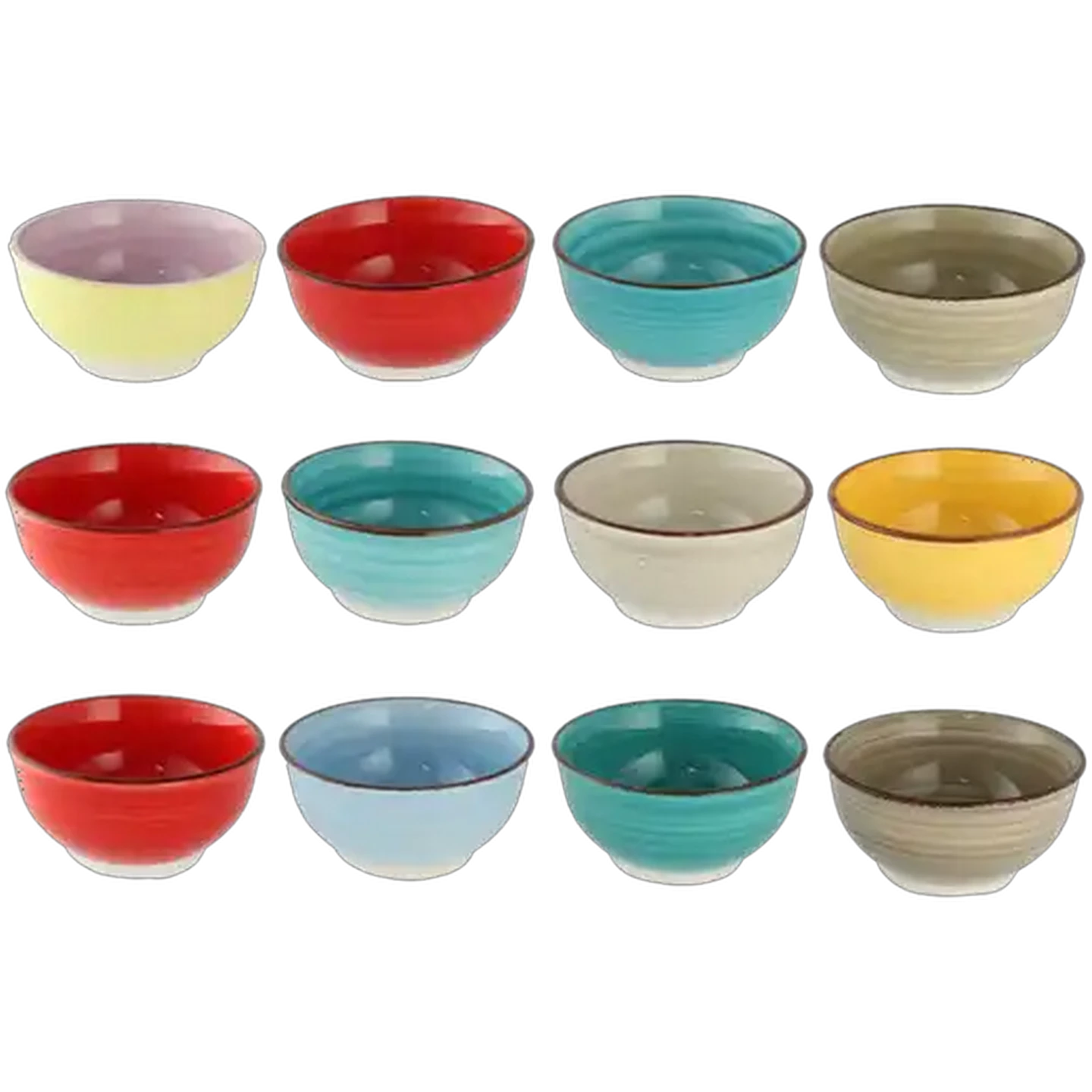 Image of Kaleidoscope Bowl 12.2cm 4-Pack (Colour May Vary)
