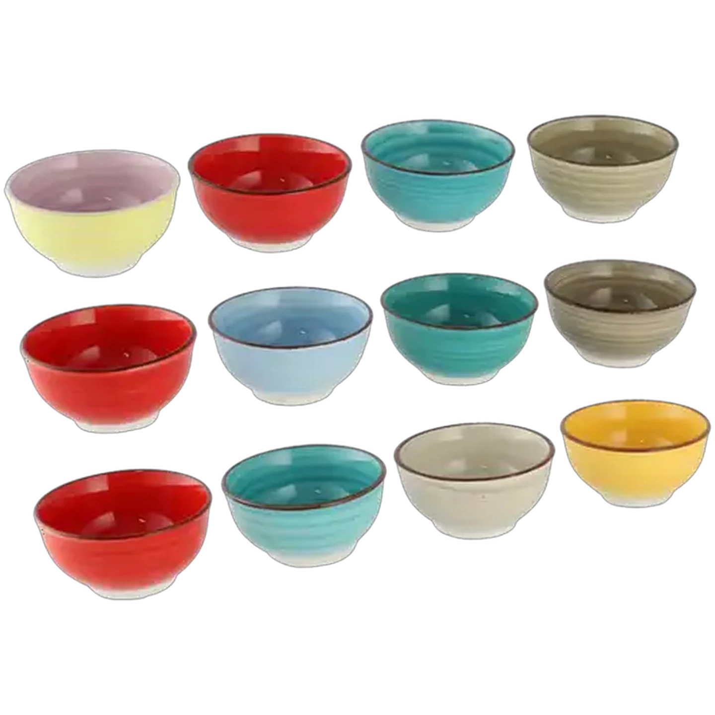 Image of Kaleidoscope Bowl 12.2cm 4-Pack (Colour May Vary)