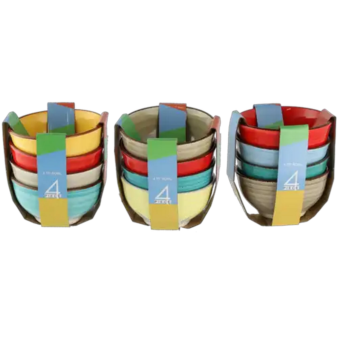 Image of Kaleidoscope Bowl 12.2cm 4-Pack (Colour May Vary)