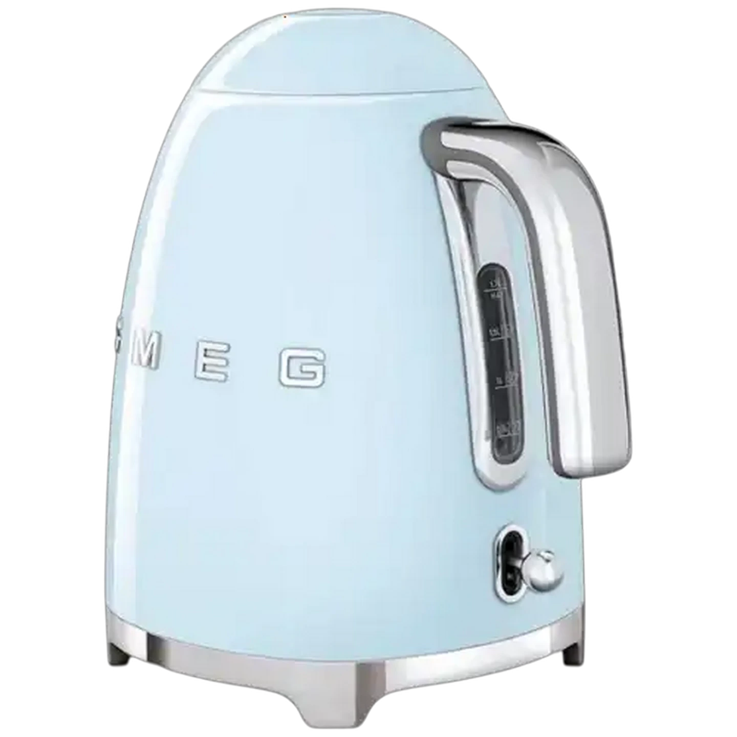 Image of Smeg Glossy Pastel Blue Retro Variable Temperature Kettle 1.7L