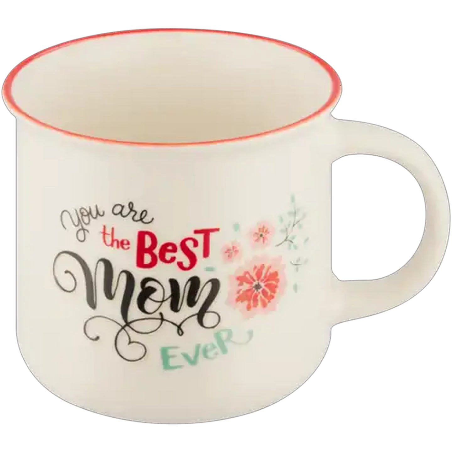 Image of Best Mom Ever Rim Coffee Mug 390ml