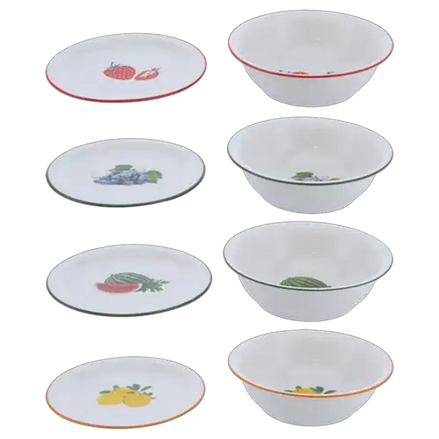 Image of Dinner Set Fruit Basics 2-Pack (Print May Vary)