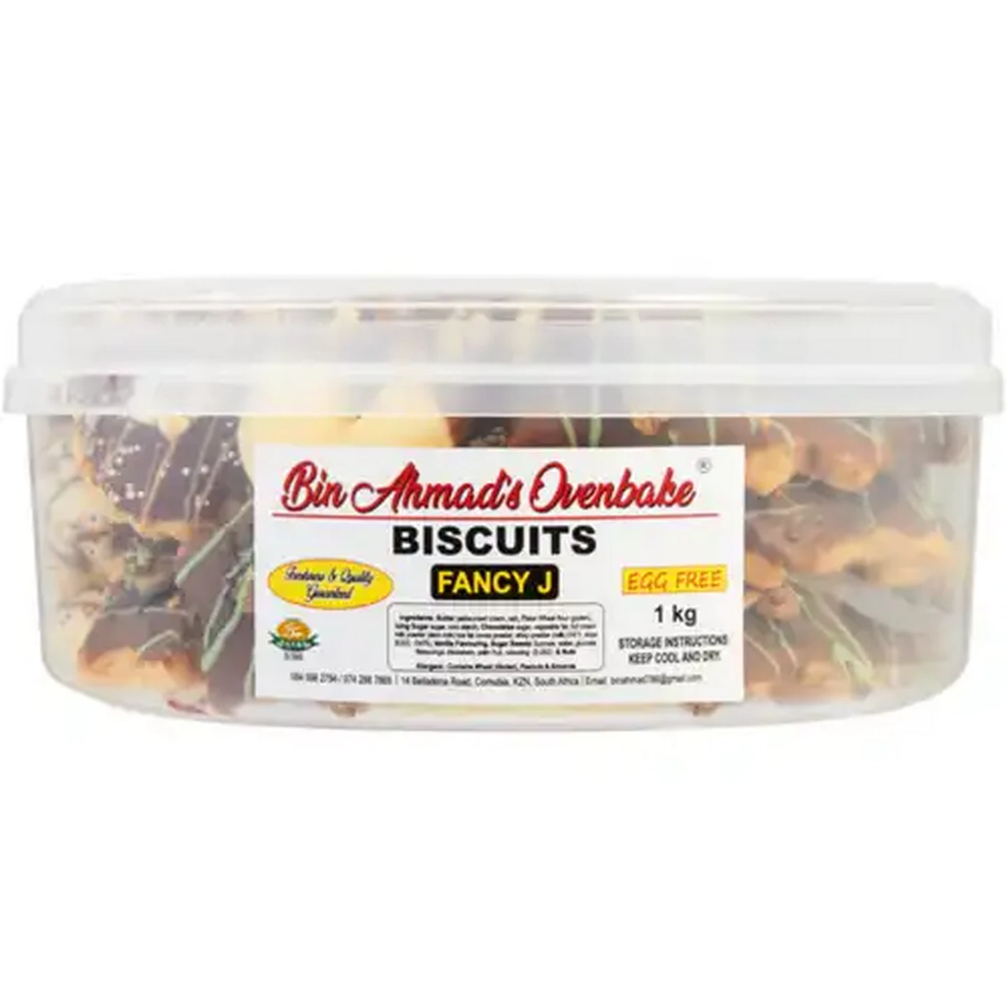 Image of Bin Ahmad's Ovenbake Fancy J Biscuits 1kg