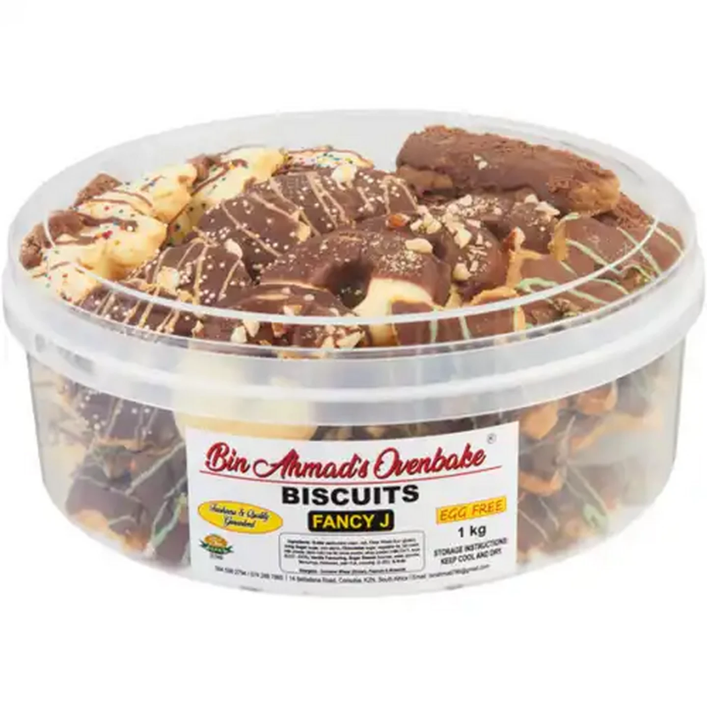 Image of Bin Ahmad's Ovenbake Fancy J Biscuits 1kg