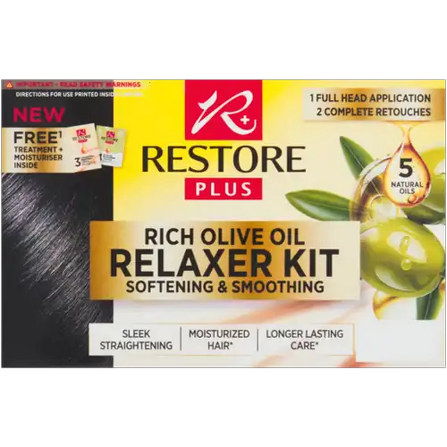 Image of Restore Plus Rich Olive Oil Relaxer Kit