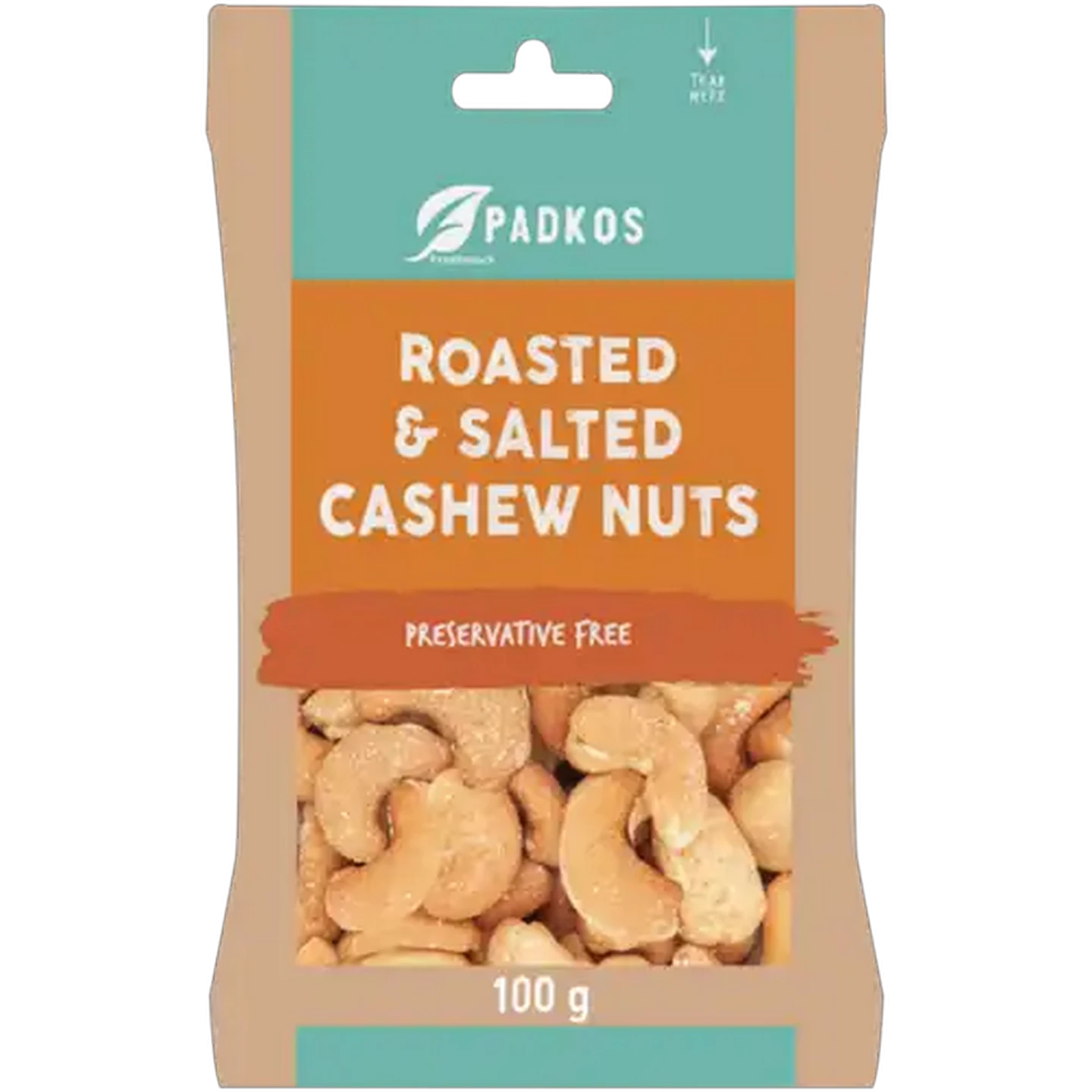 Image of Padkos Roasted & Salted Cashew Nuts 100g