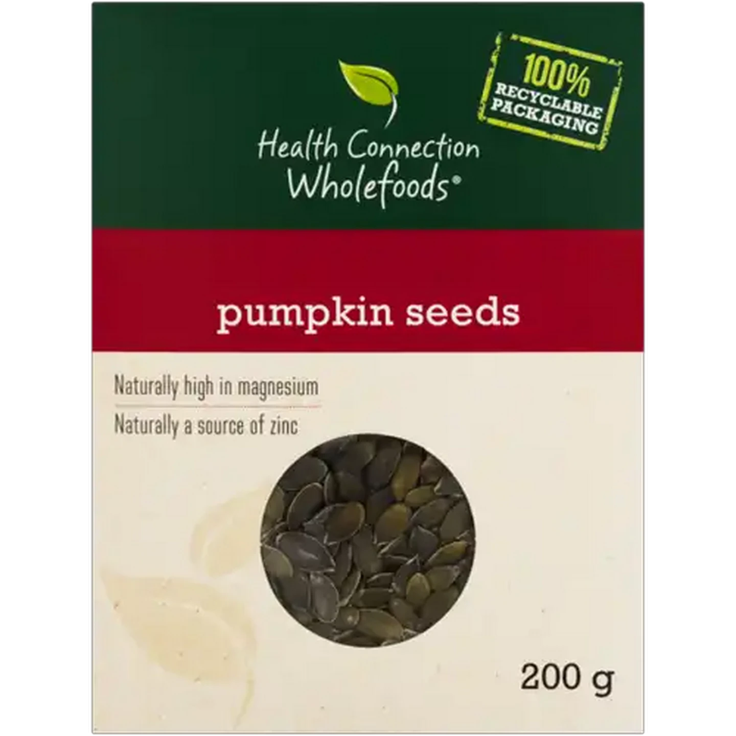 Image of Health Connection Wholefoods Pumpkin Seeds 200g