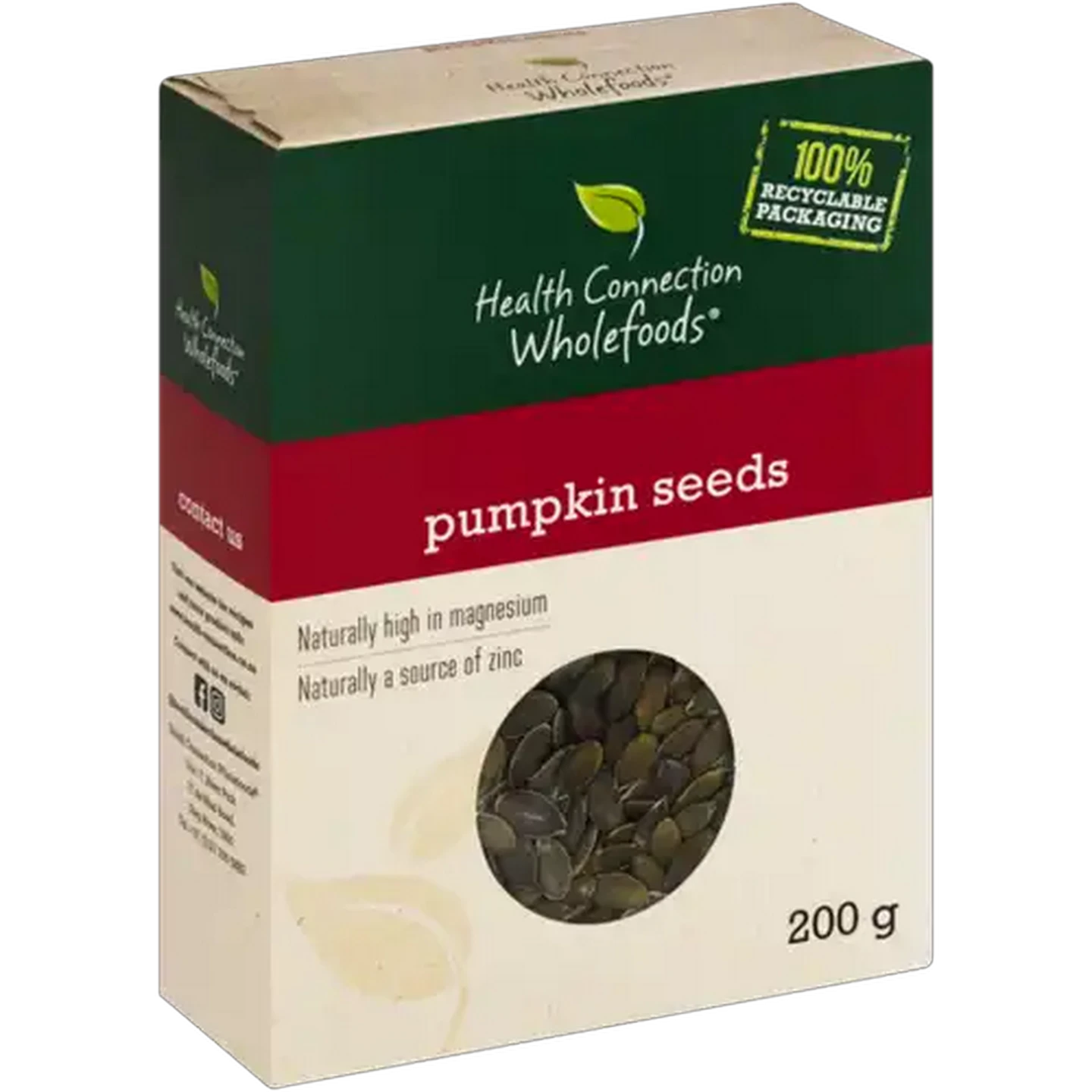 Image of Health Connection Wholefoods Pumpkin Seeds 200g