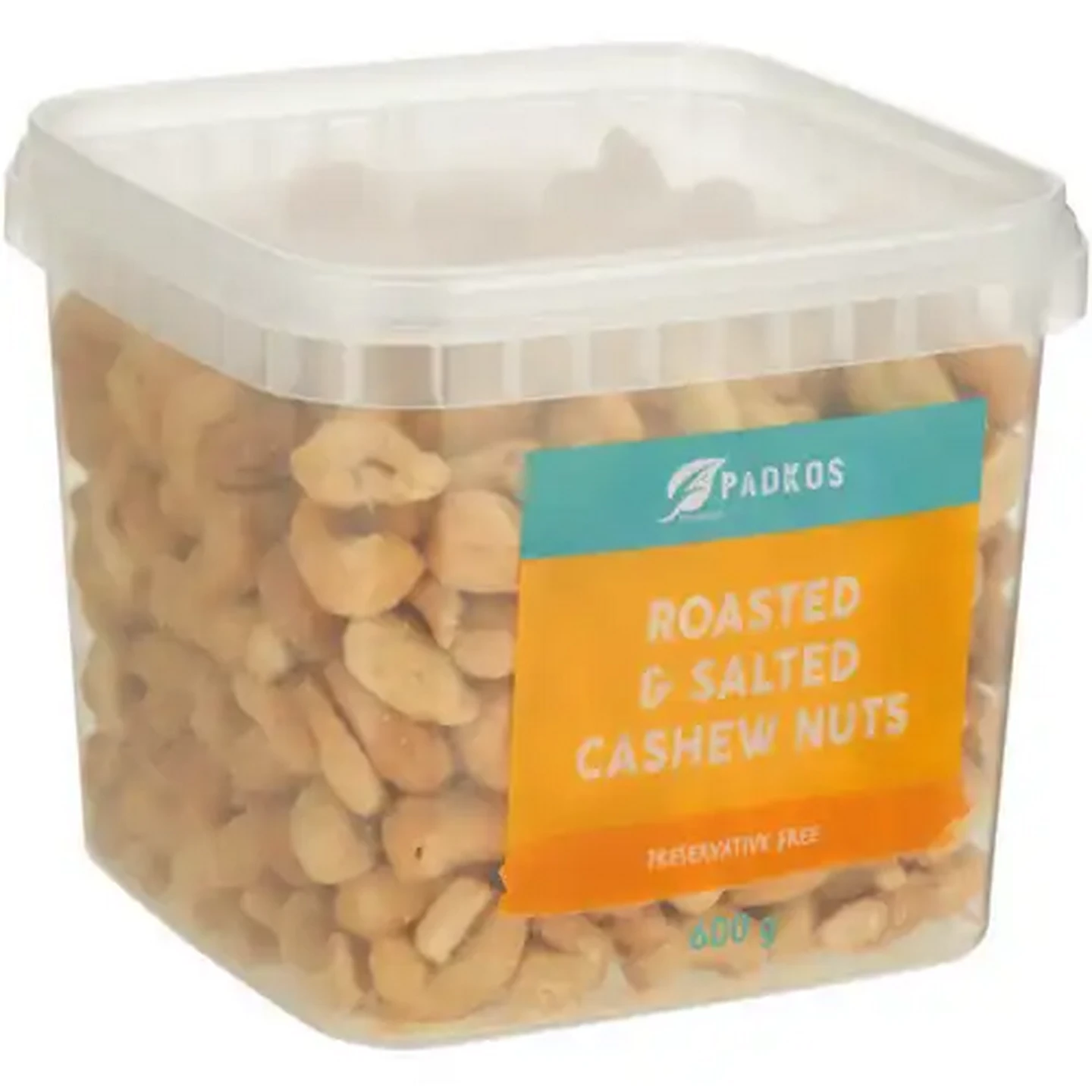 Image of Padkos Roasted & Salted Cashew Nuts 600g