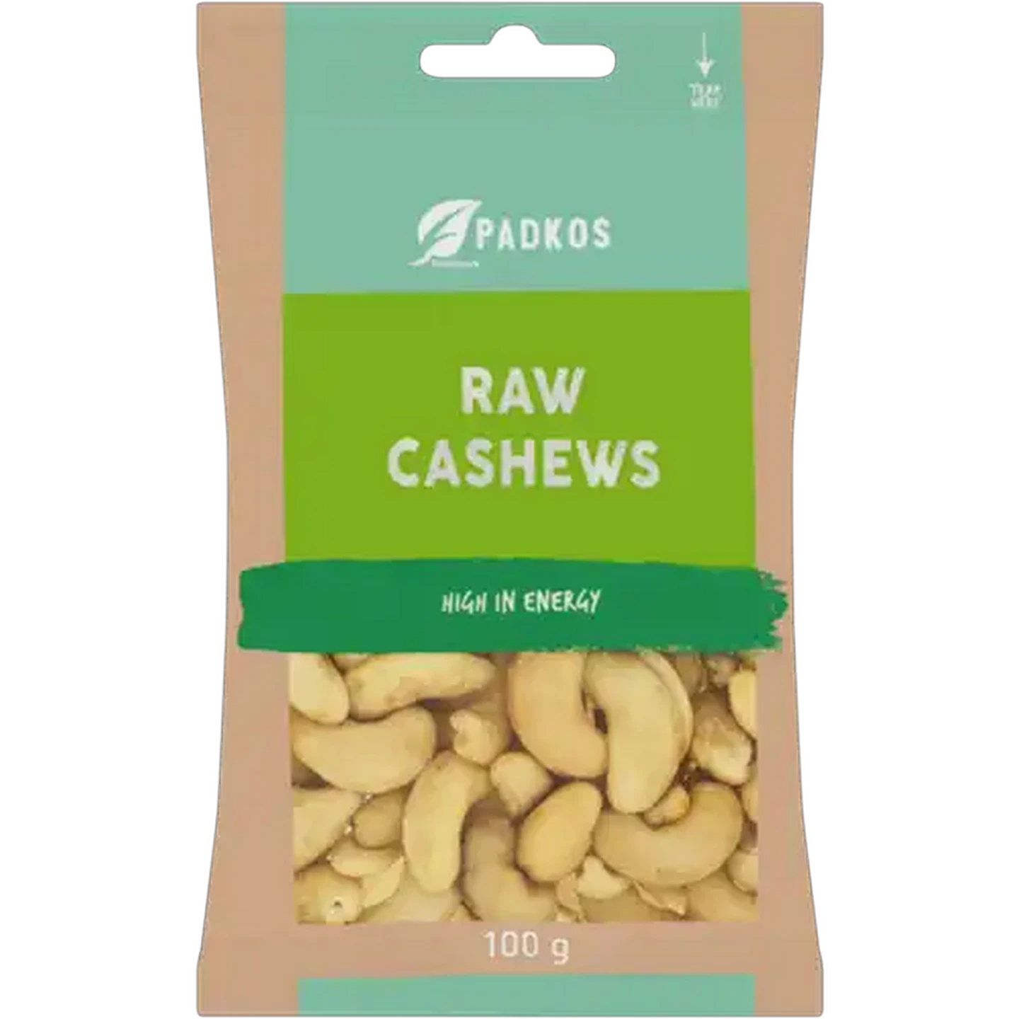 Image of Padkos Raw Cashew Nuts 100g