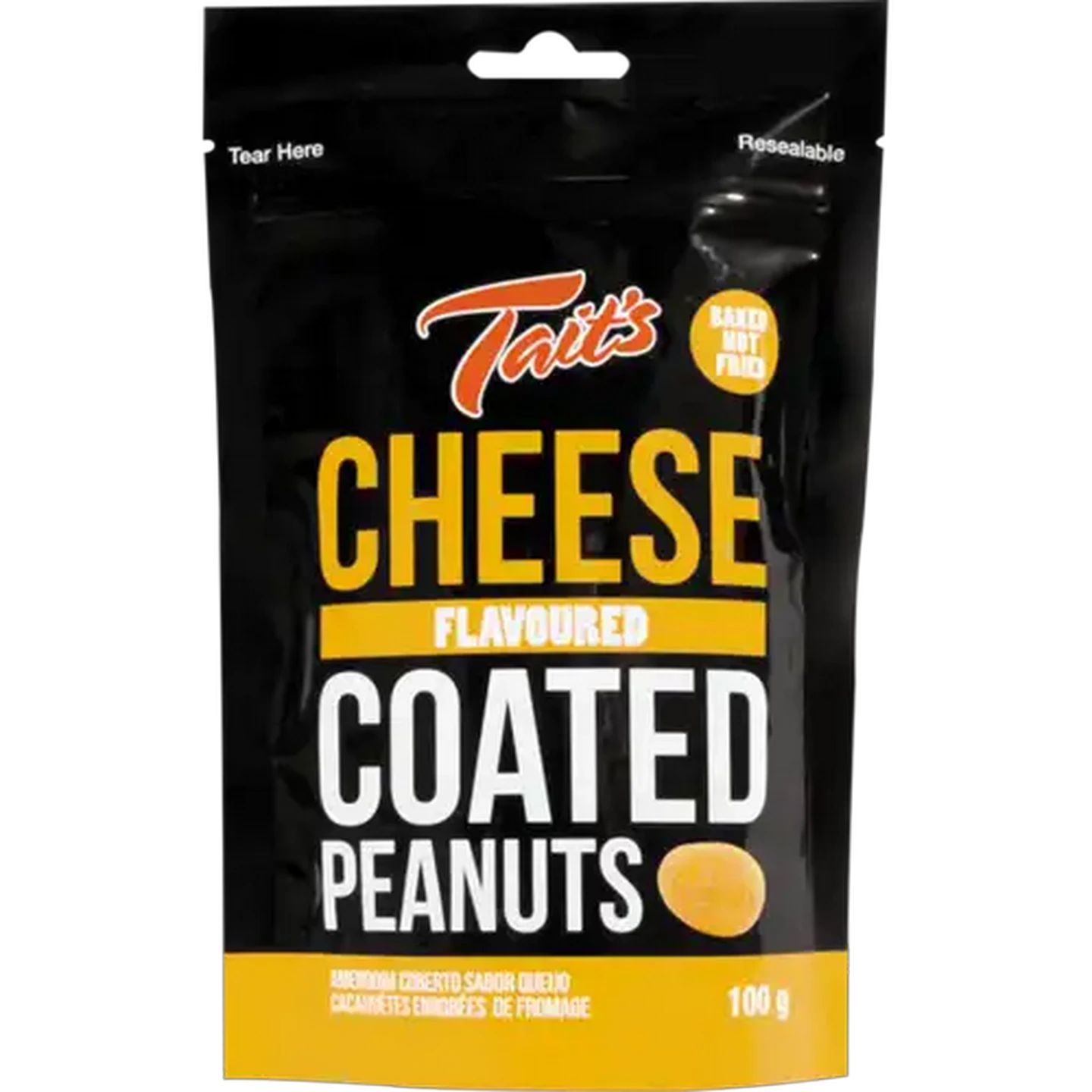 Image of Tait's Cheese Peanuts 100g