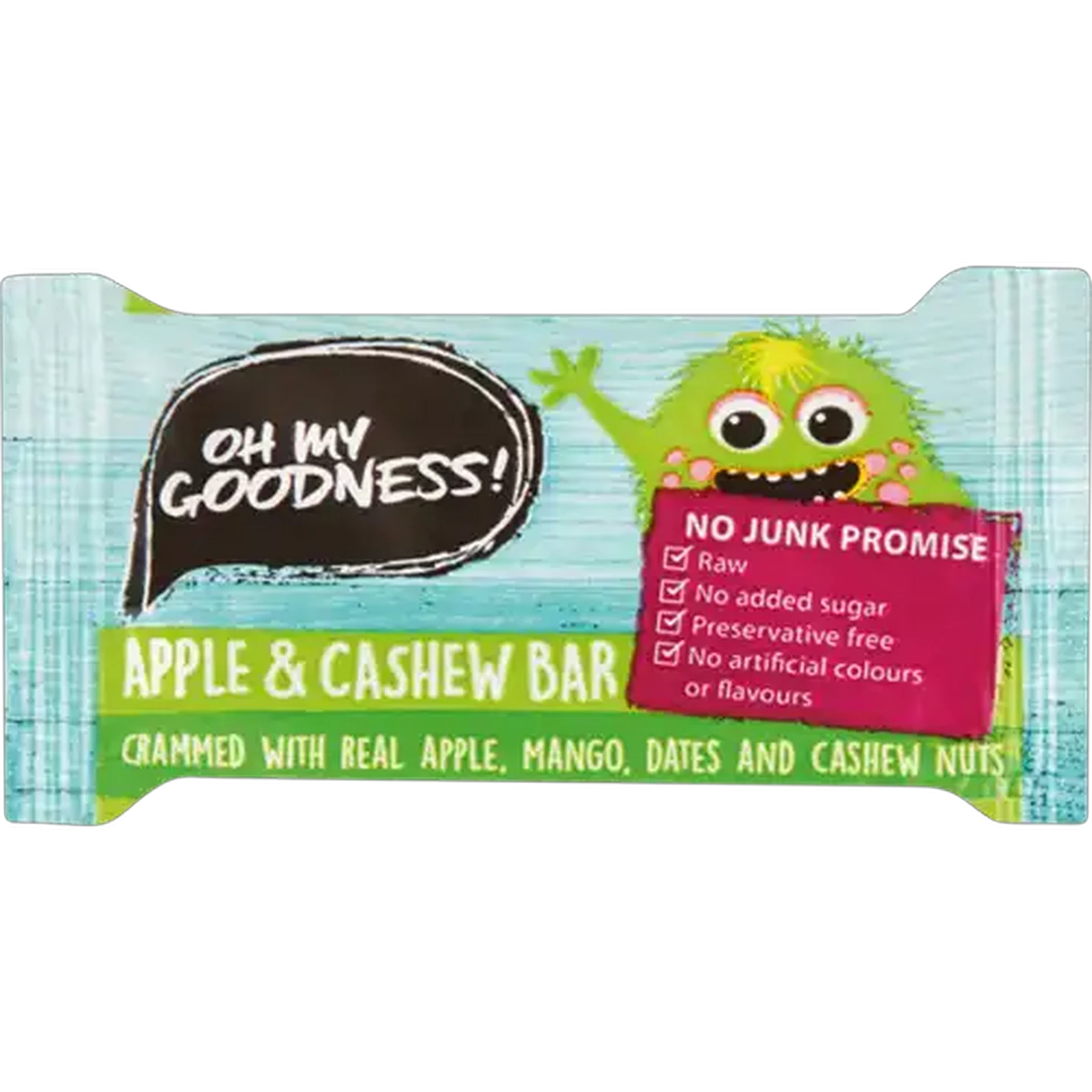 Image of Oh My Goodness! Apple & Cashew Snack Bar 20g