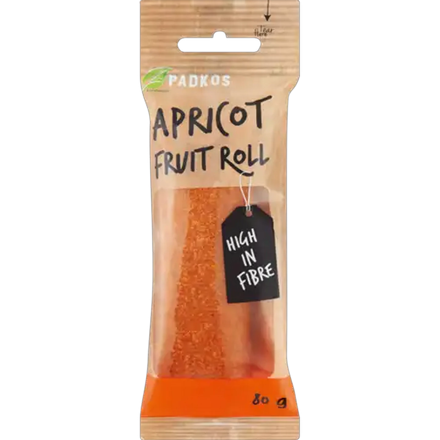Image of Padkos Apricot Fruit Roll 80g