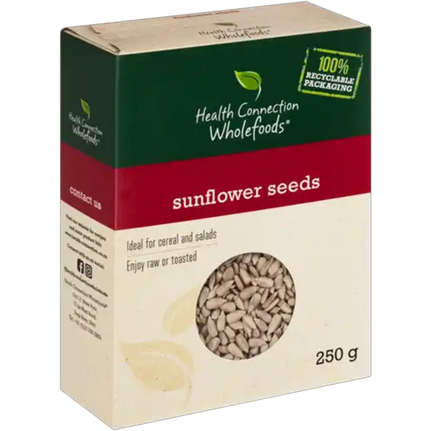 Image of Health Connection Wholefoods Sunflower Seeds 250g