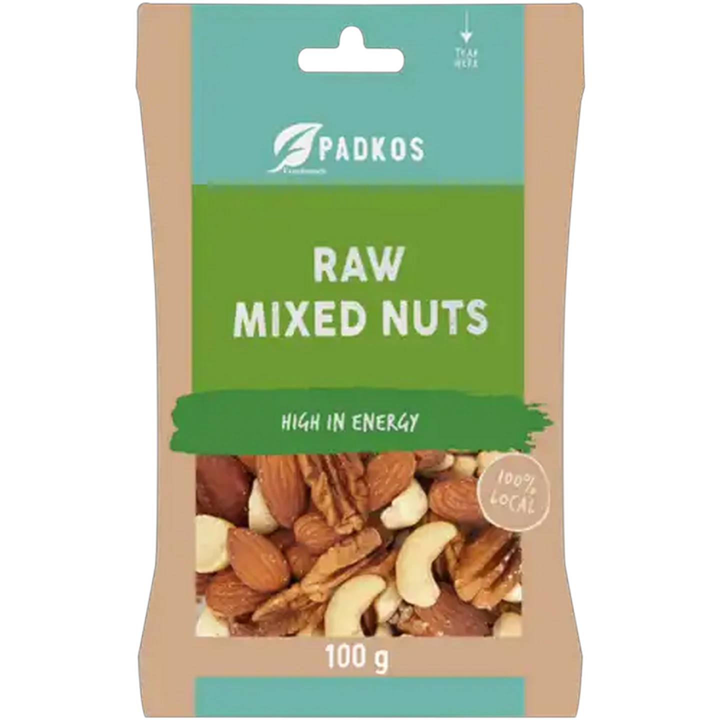 Image of Padkos Raw Mixed Nuts 100g