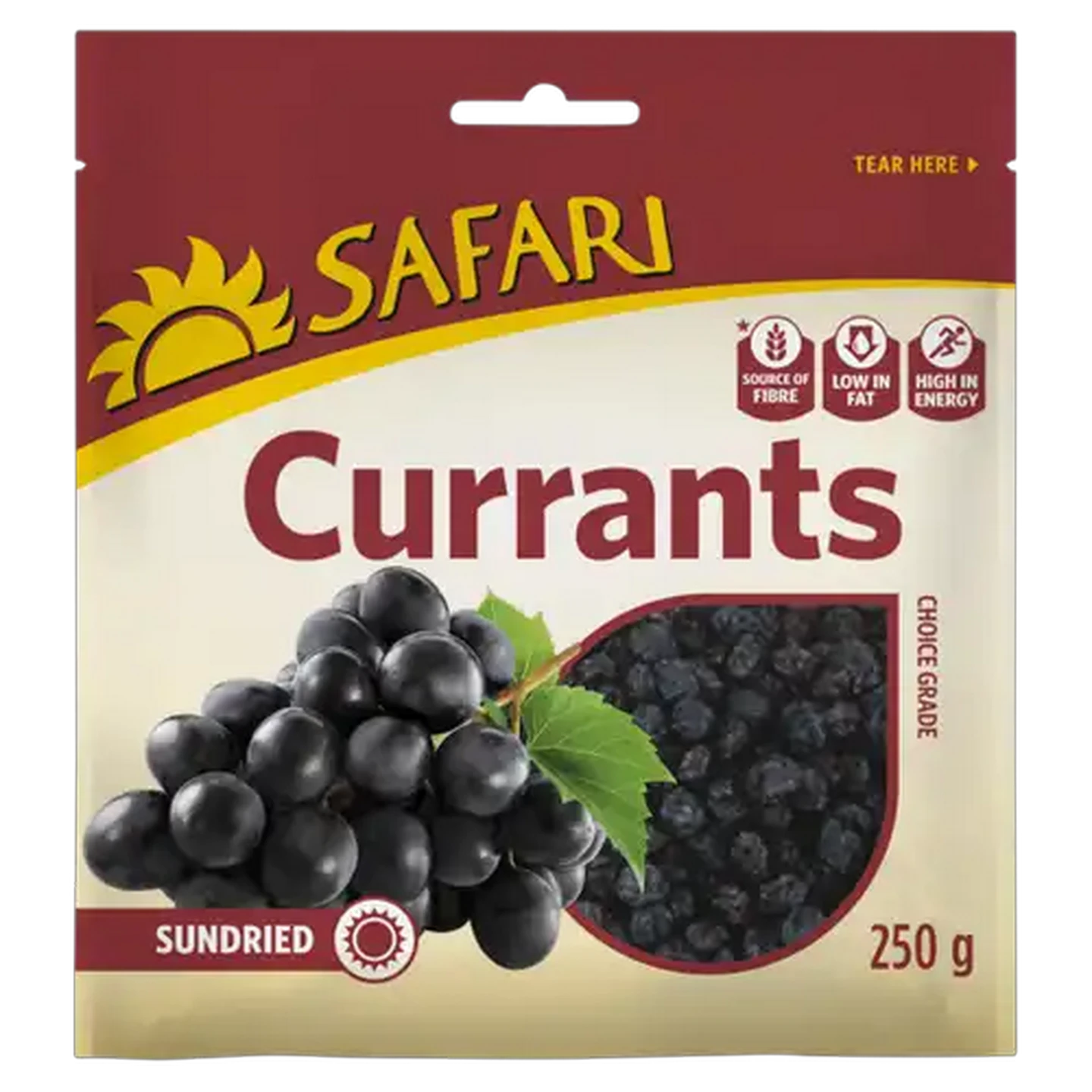 Image of SAFARI Dried Currants 250g