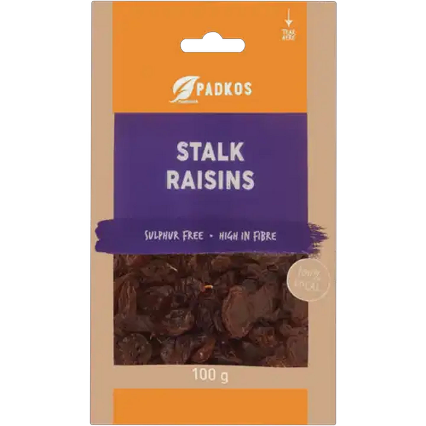 Image of Padkos Stalk Raisins 100g