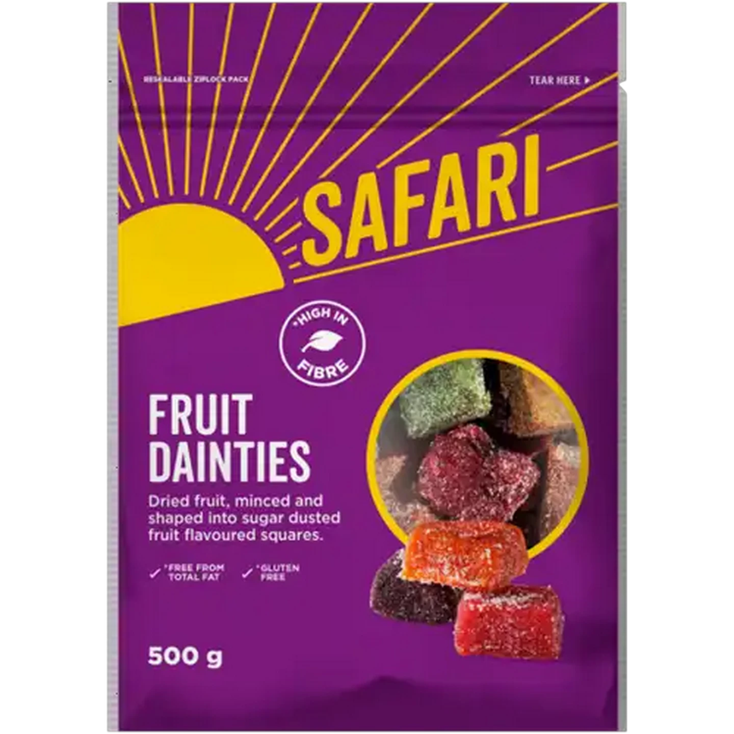 Image of SAFARI Fruit Dainties 500g