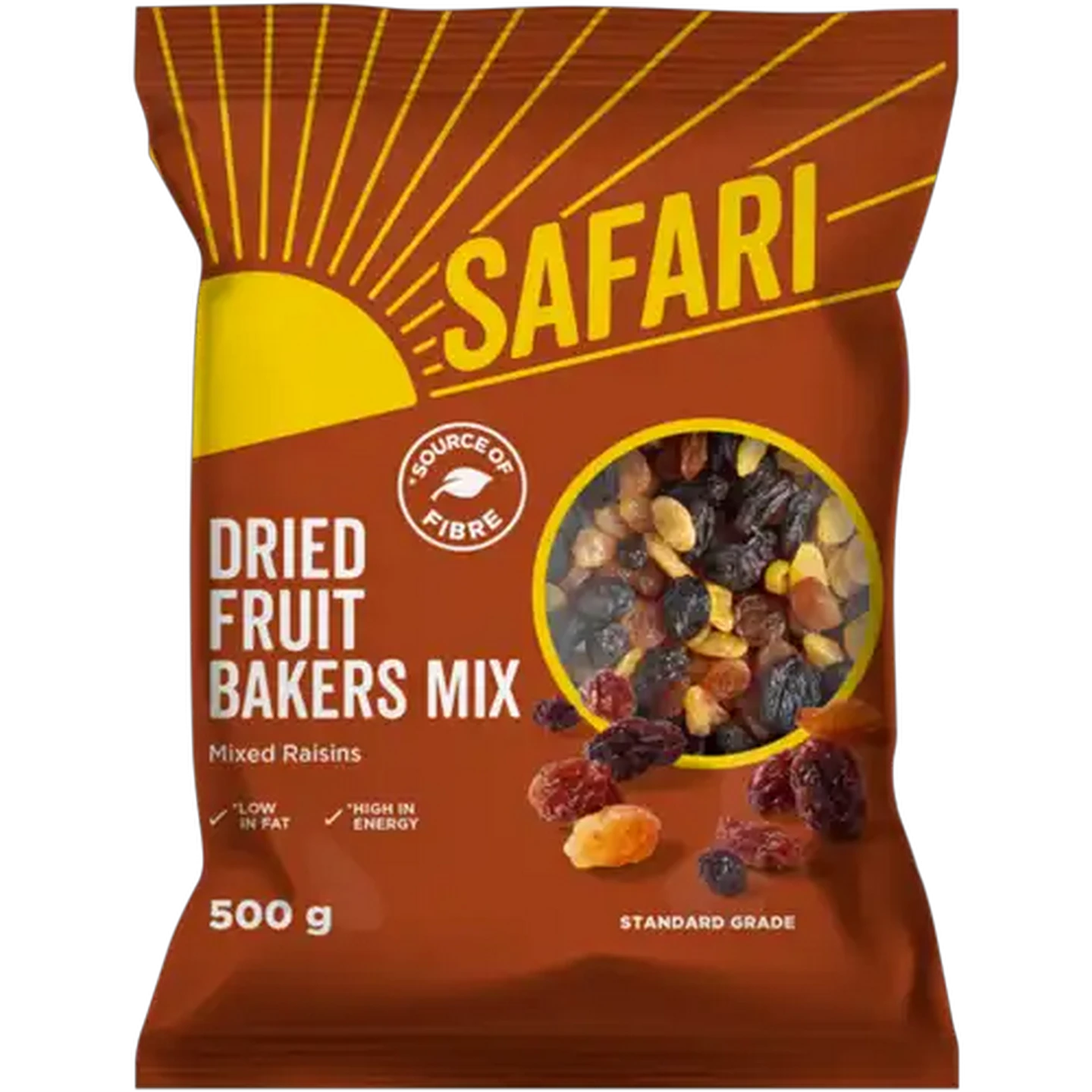 Image of SAFARI Dried Fruit Bakers Mix 500g