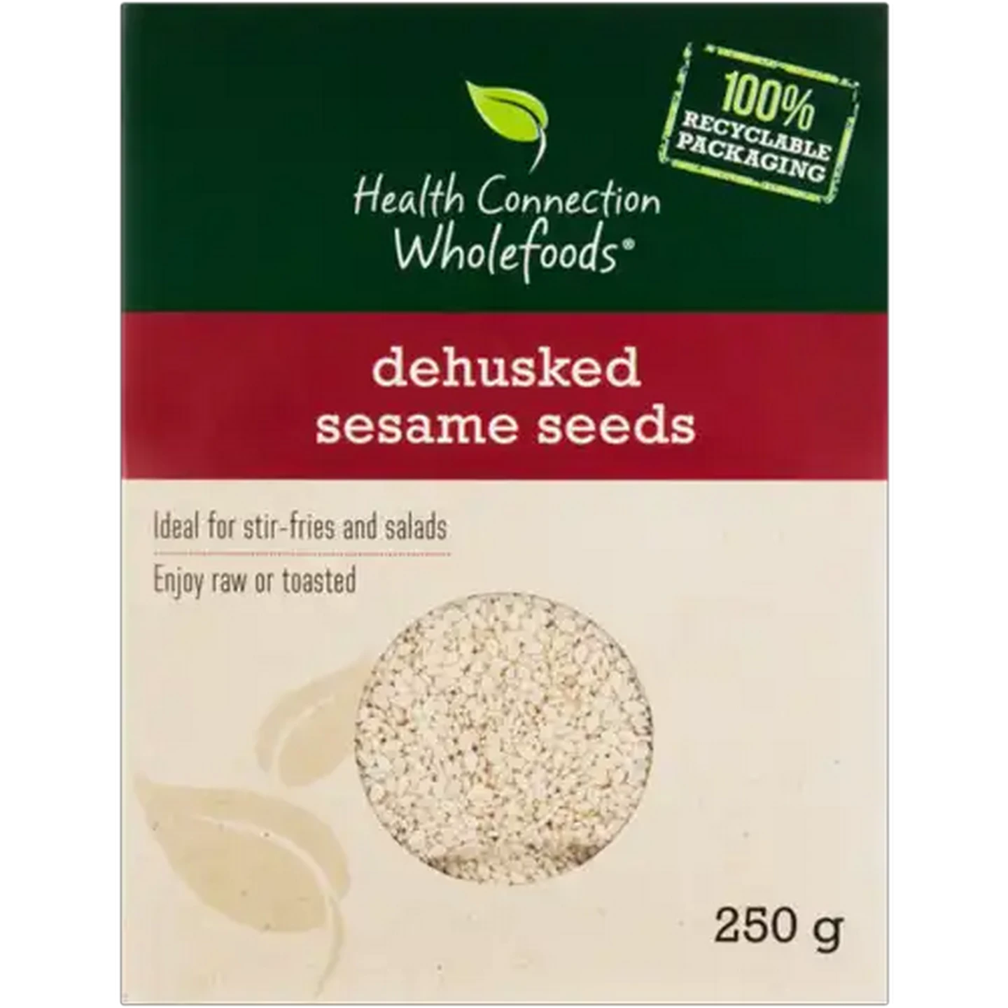 Image of Health Connection Wholefoods Dehusked Sesame Seeds 250g