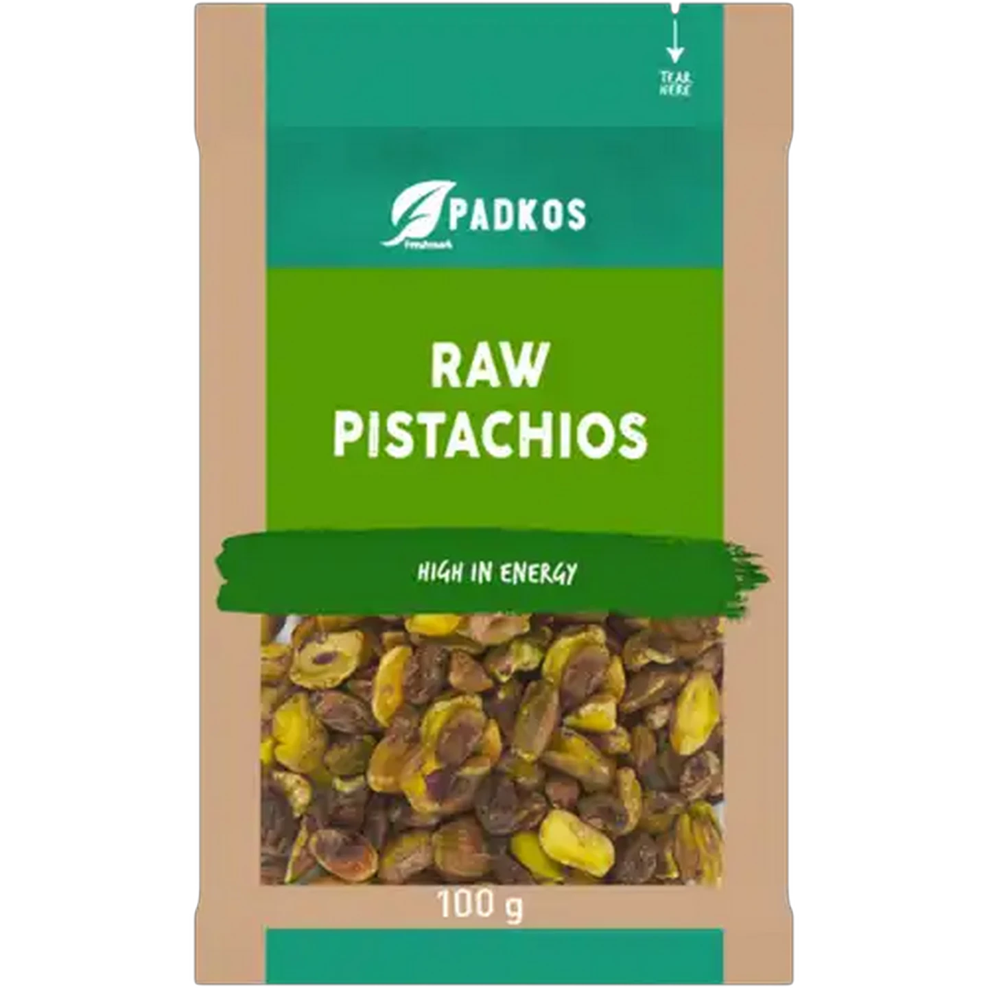 Image of Padkos Raw Pistachio Nuts 100g