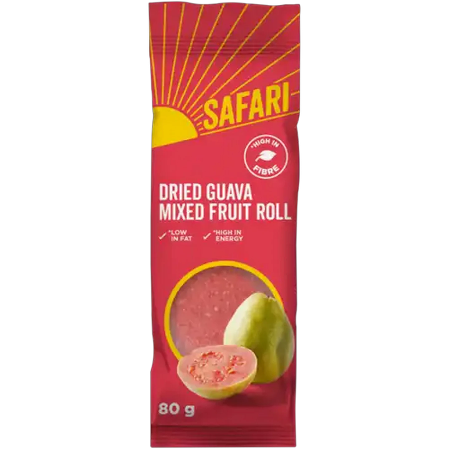 Image of SAFARI Dried Guava Mixed Fruit Roll 80g